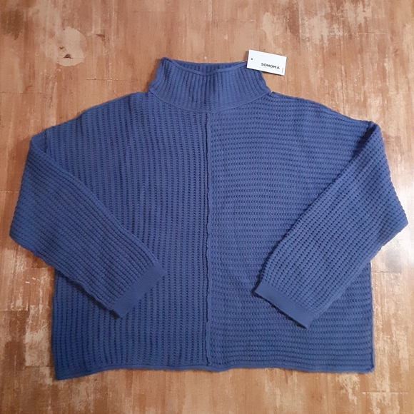 Sonoma Sweaters - Sonoma Plus Petites Mockneck Sweater